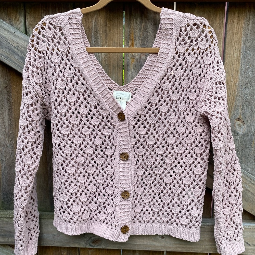 Cute Mesh Sweater from Artelier Nicole Miller